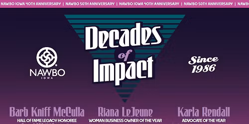 2025 NAWBO Iowa Celebration of Excellence