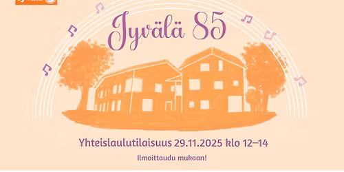 Jyv\u00e4l\u00e4 85 vuotta yhteislaulutilaisuus
