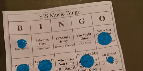 DATE CHANGE! Music Bingo at Lakeside