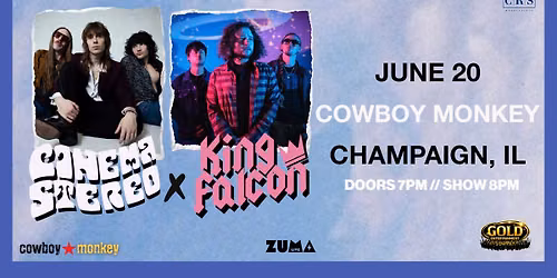 Cinema Stereo & King Falcon at Cowboy Monkey