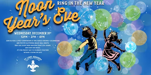 Noon Year's Eve at the St. Louis Aquarium