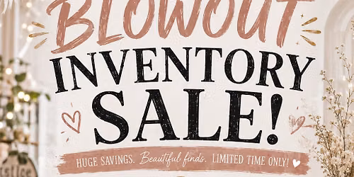 White Light Inventory Blow Out Sale 