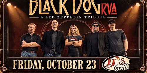 Black Dog RVA - Led Zeppelin Tribute returns to JJ's Grille!