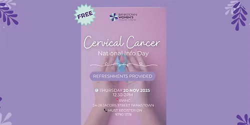 Cervical Screening National Info Day