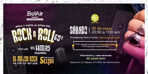 Rock & Roll Night: 60s, 70s & 80s en vivo \ud83c\udfa4\ud83d\udd25