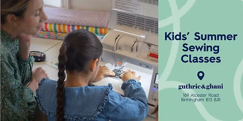 Children'sMay half term holiday sewing class - Learn to sew craft aprons