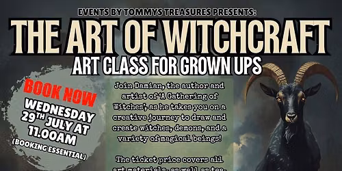 The Art of Witchcraft - Art Class for Grown Ups