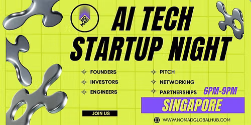 Investor Connect: Pitch & Networking \u2014 Singapore