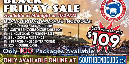 Parking South Bend Cubs at Peoria Chiefs