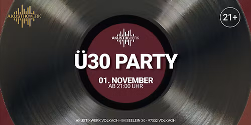 Die ultimative \u00dc30-Party