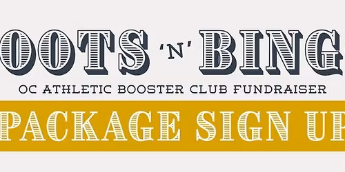 Boots 'n' Bingo (Fundraiser for OC Athletics)