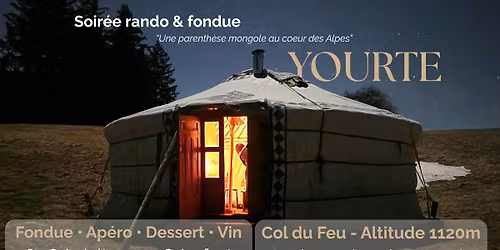 COMPLET - Fondue \u00e0 La Yourte