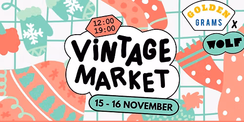 Golden Grams - Vintage Kilo Sale - BRUSSELS - 15-16.11.2025