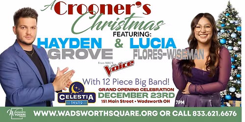 A Crooner's Christmas | Featuring Hayden Grove & Lucia Flores-Wiseman