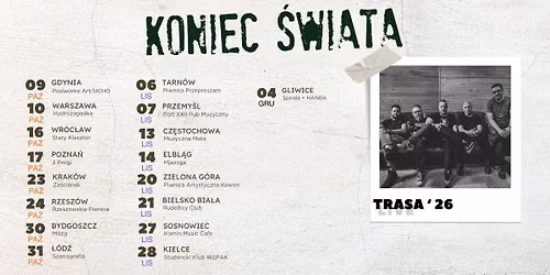 Krak\u00f3w: Koniec \u015awiata - Trasa '26