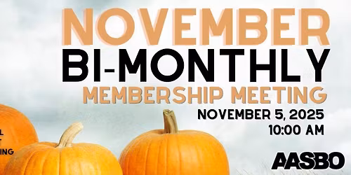 November Bi-Monthly Membership Meeting