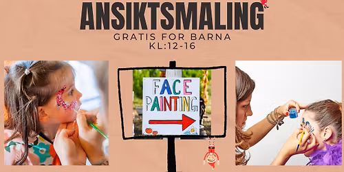 Gratis ansiktsmaling for barna\u2764\ufe0f