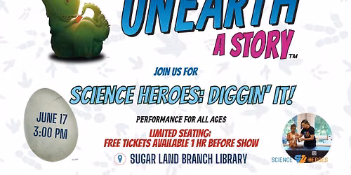Family Program: Science Heroes - Diggin' It!