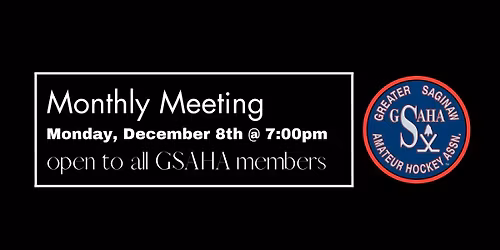 December Monthly Meeting