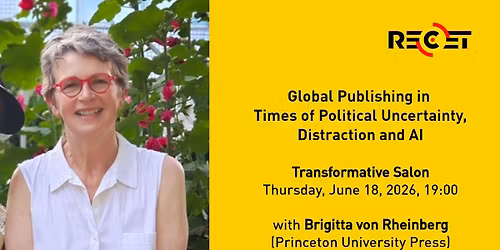 Global Publishing in Times of Political Uncertainty, Distraction and AI (Brigitta von Rheinberg)