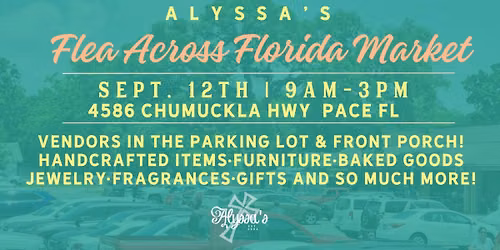 Flea Across Florida Market - Sept. 12th