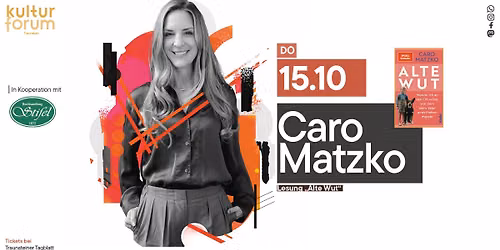 Caro Matzko liest aus ihrem Buch "Alte Wut"