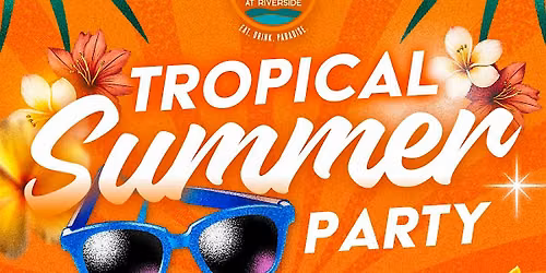 Tropical Summer Party at Rooftop at Riverside