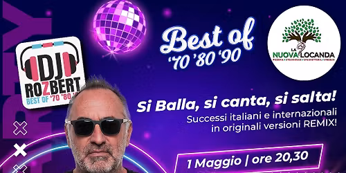 1\u00b0 MAGGIO PARTY - Il Dance Party di giorno 1 MAGGIO!