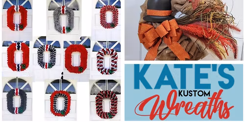 \ud83e\udd83 \ud83c\udf42 Make Your Own Ohio State OR Turkey Wreath \ud83e\udd83 \ud83c\udf42