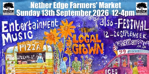 Autumn Nether Edge Farmers' Market - Sunday 13 September 2026 - 12:00-16:00
