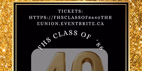 Class of ‘86 40th Reunion