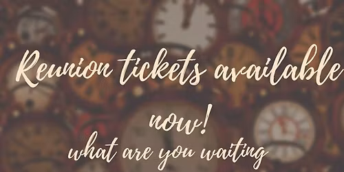 Class of \u201886 40th Reunion