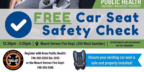Free Car Seat Safety Check