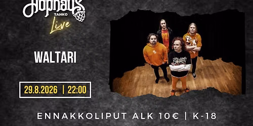 HOPHAUS LIVE: WALTARI