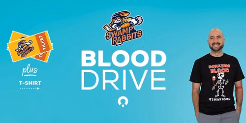 Swamp Rabbits Blood Drive | Two Free Home Game Tickets! \ud83d\udc30