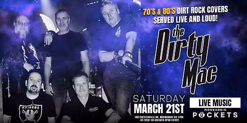 THE DIRTY MAC | LIVE @ Pockets