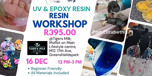 UV & Epoxy Resin Workshop