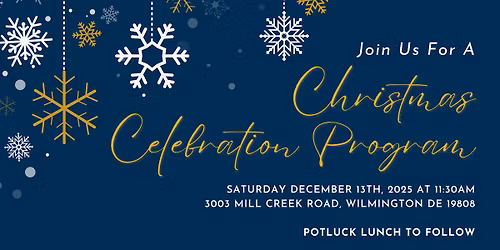 Christmas Celebration Program