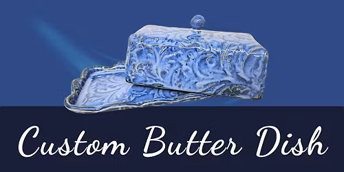 Personalized Butter Dish