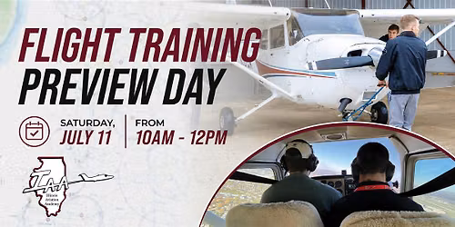 IAA | Flight Training Preview Day | Saturday, July 11