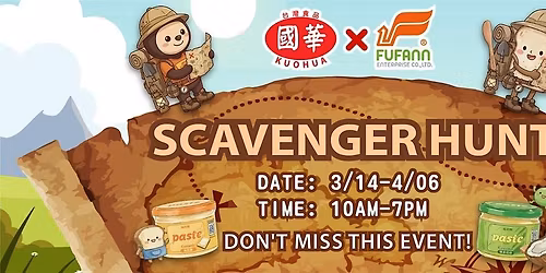 Free Fufann Scavenger Hunt !