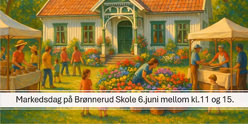 Markedsdag p\u00e5 Br\u00f8nnerud Skole 