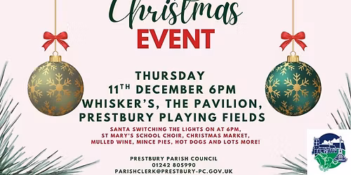 Christmas lights, carols and market