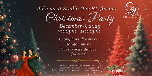 Studio One RI Christmas Party
