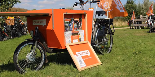 Camcycle stall at the Chesterton Festival