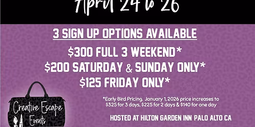 National Scrapbook Day Getaway 2026