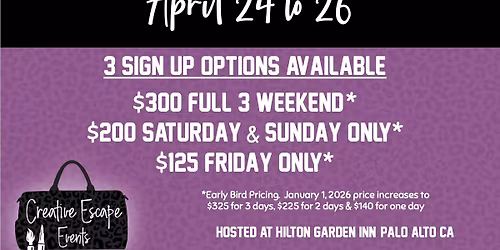 National Scrapbook Day Getaway 2026