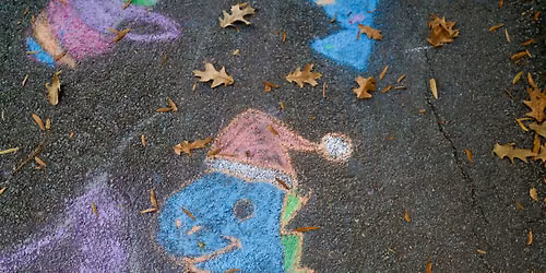 Prehistoric Chalk Party