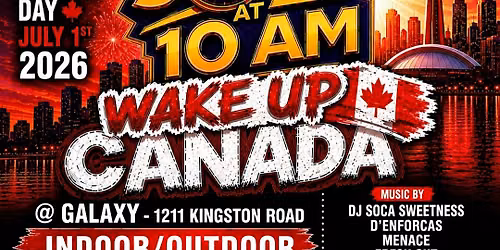 SOCA AT 10AM - WAKE UP CANADA