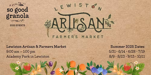 Lewiston Artisan & Farmers Market